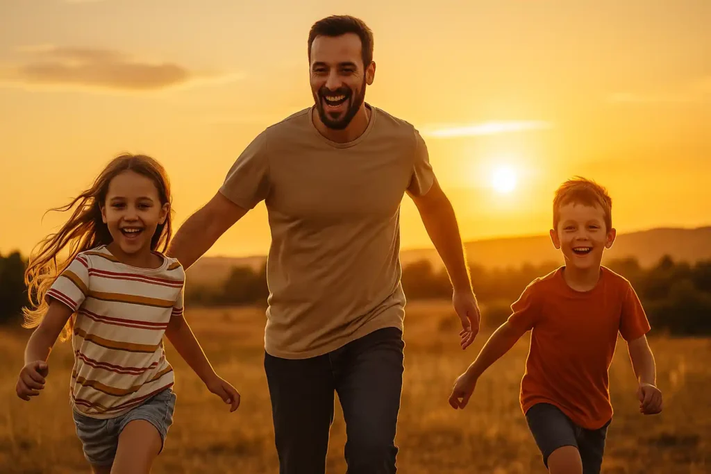 Father regains energy and joy running with kids after NAD+ support